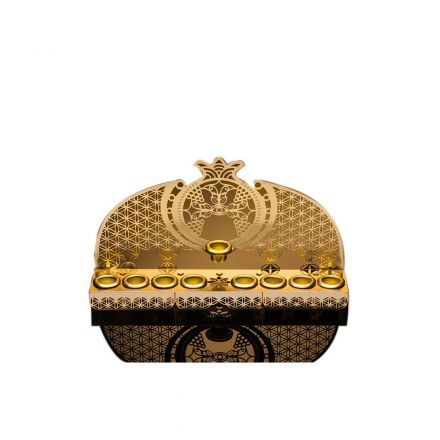 מתנה ישראלית, חנוכיית ערבסק רימונים