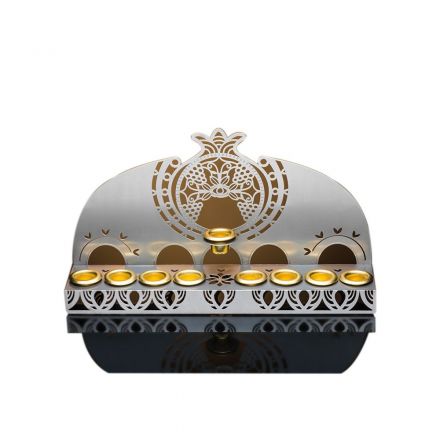 מתנה ישראלית, חנוכיית רימונים