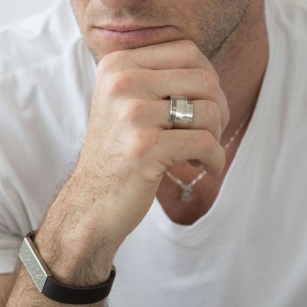 Silver Ring "Ana Becoah"